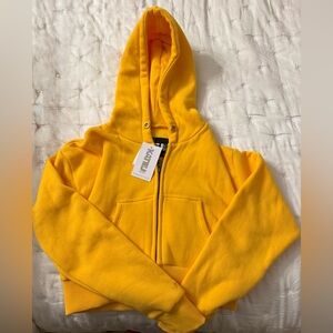 Katie J NYC Kids Bright Yellow Hoodie